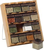 Kamenstein 16 Jar Bamboo 3-in-1 Spice - Image 3